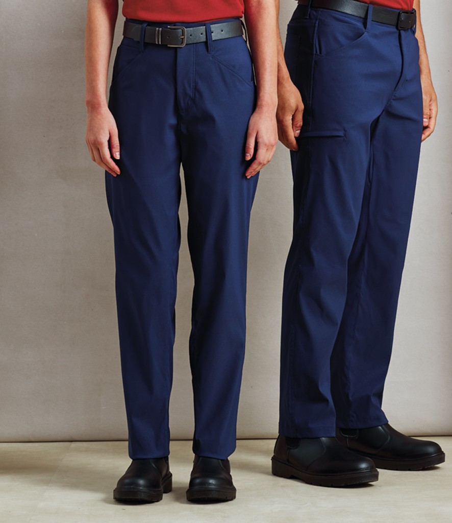 Premier Unisex Stretchchecker Adapt Trousers bedrukken met eigen logo