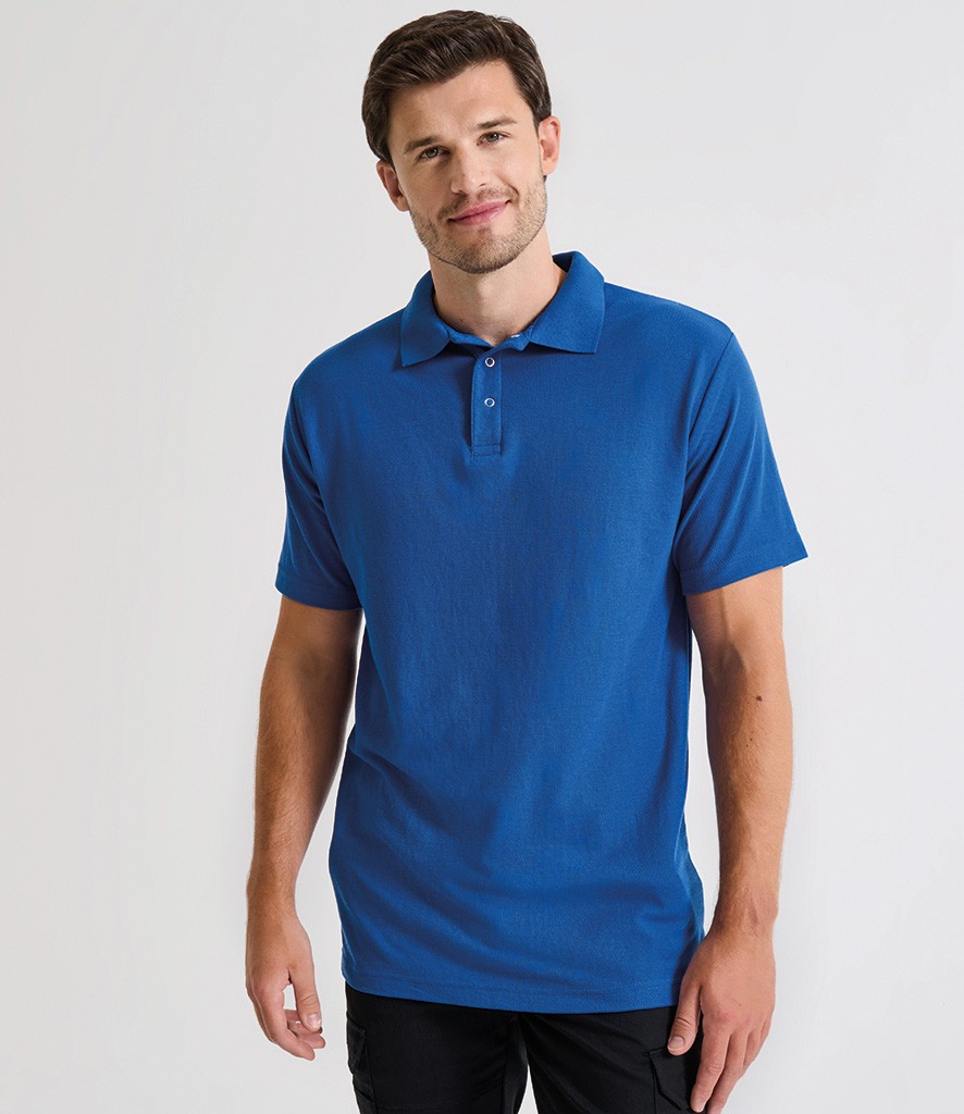 Premier Stud Piqué Polo Shirt bedrukken met eigen logo