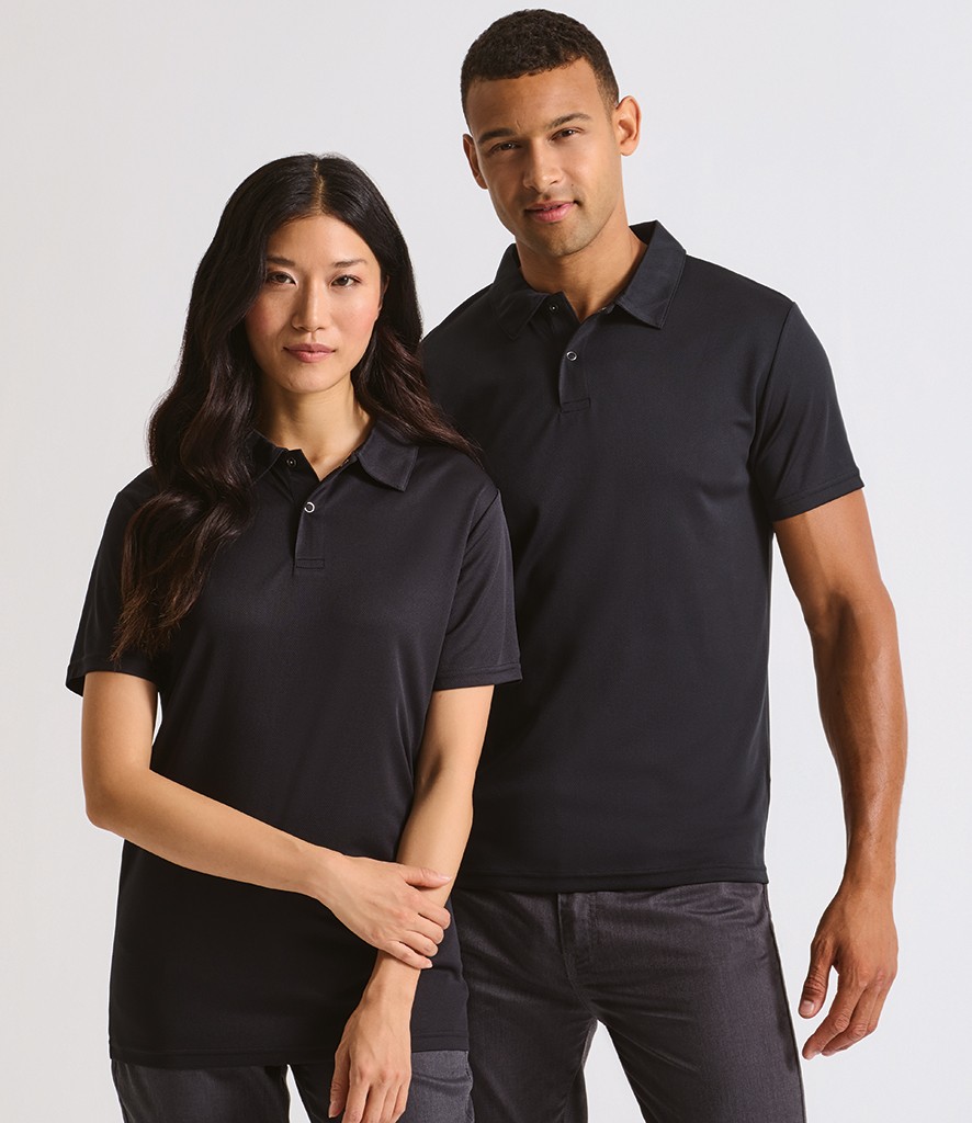 Premier Coolchecker® Stud Piqué Polo Shirt bedrukken met eigen logo