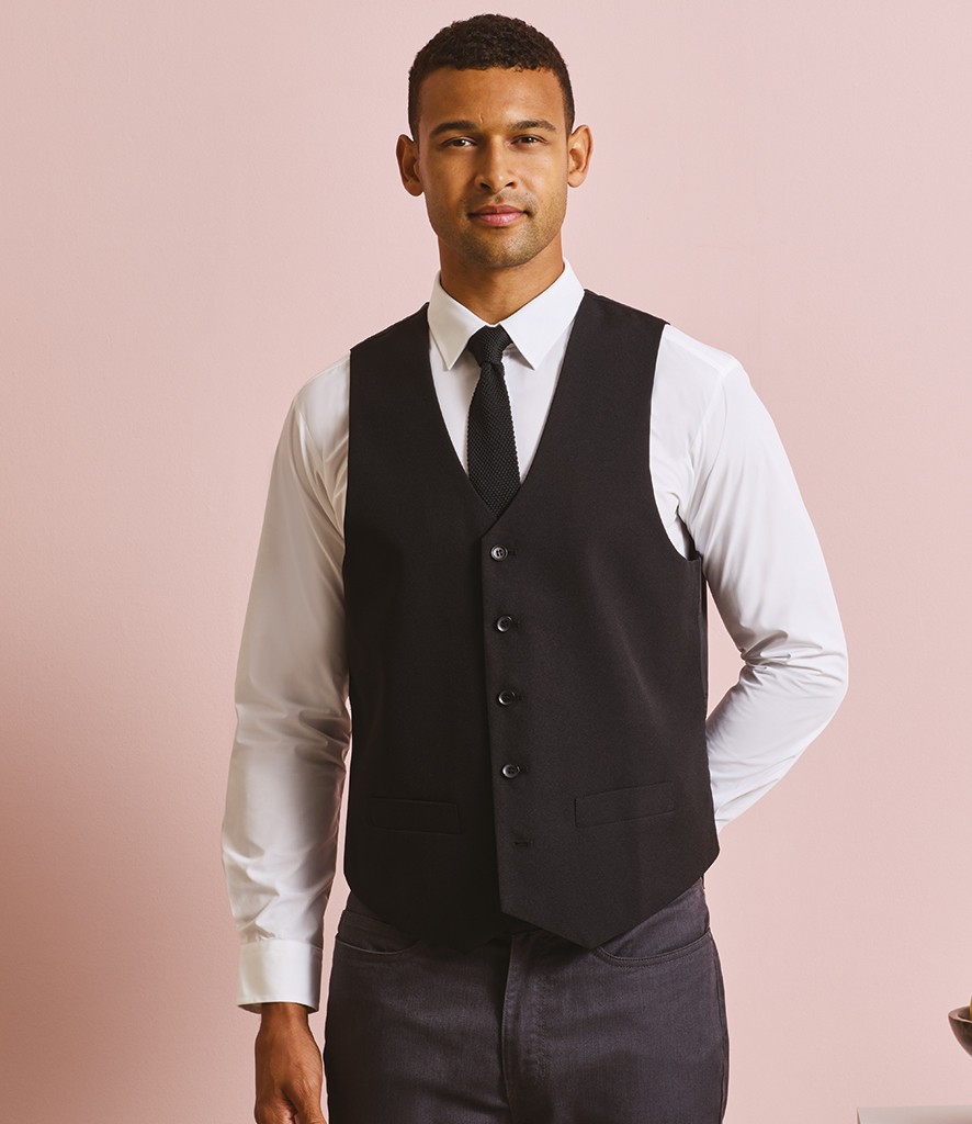 Premier Lined Waistcoat bedrukken met eigen logo