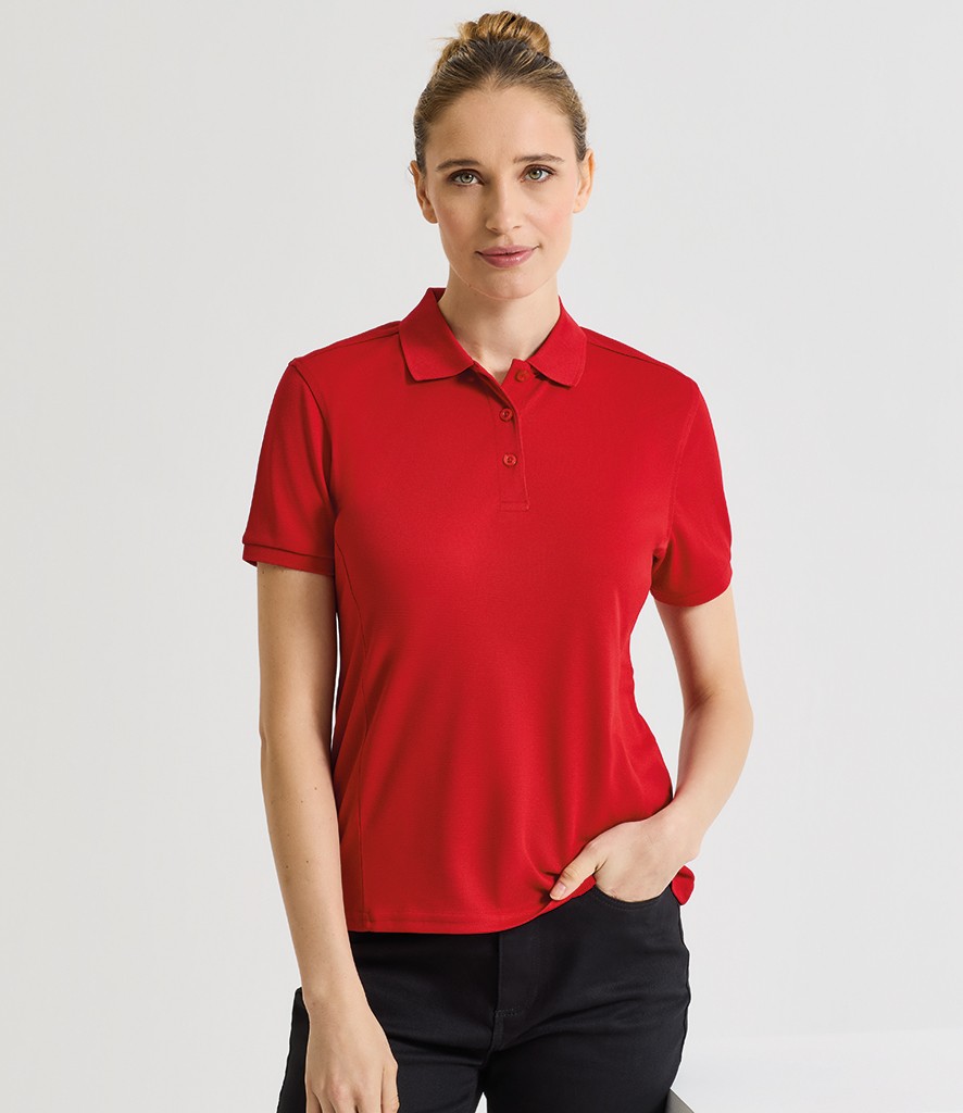 Premier Ladies Coolchecker® Plus Piqué Polo Shirt bedrukken met eigen logo