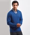 Knitted Cotton Acrylic V Neck Sweater Premier PR694