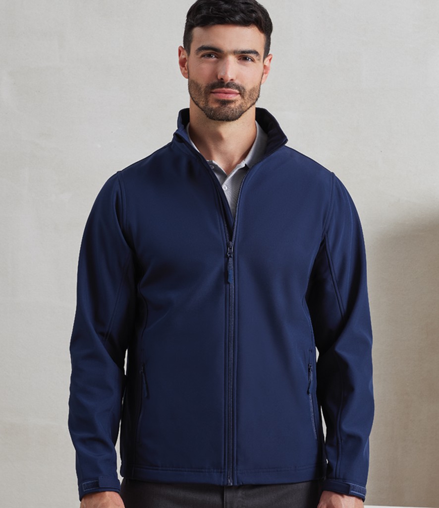 Premier Windchecker® Recycled Printable Soft Shell Jacket bedrukken met eigen logo