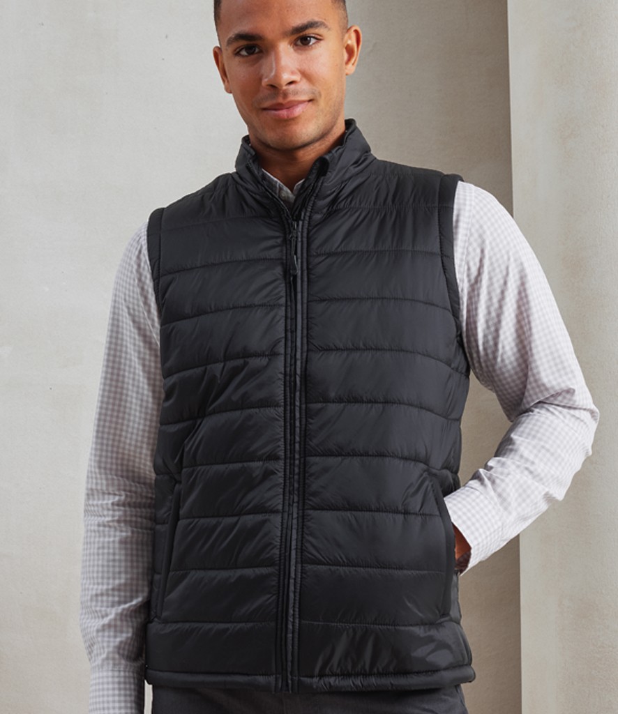 Premier Recyclight® Padded Gilet bedrukken met eigen logo