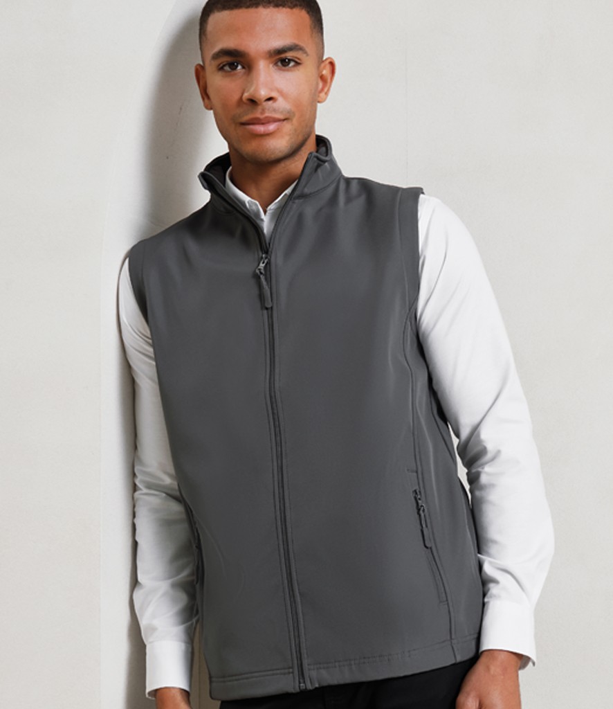 Premier Windchecker® Recycled Printable Soft Shell Gilet bedrukken met eigen logo