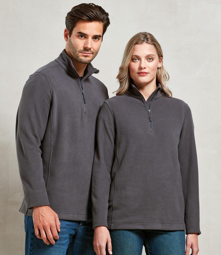 Unisex Recyclight® 1/4 Zip Fleece — afbeelding 2