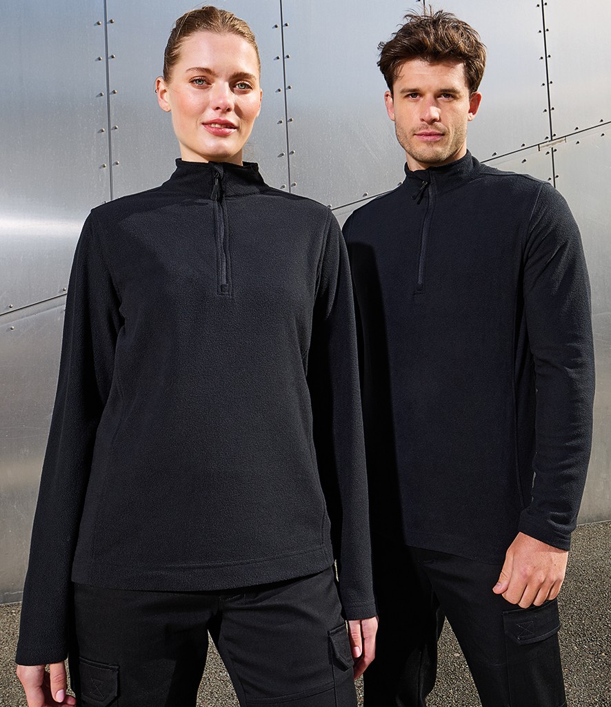 Premier Unisex Recyclight® 1/4 Zip Fleece bedrukken met eigen logo