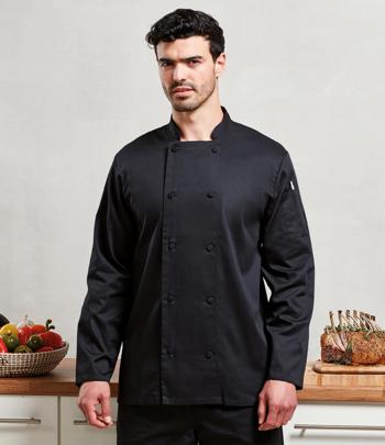 Coolchecker® Long Sleeve Chef's Jacket Premier PR903