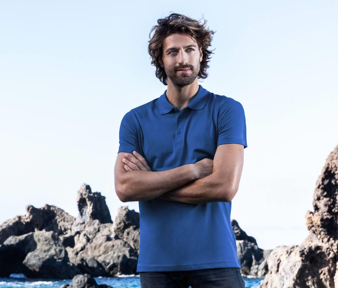 PROMODORO MEN'S JERSEY POLO bedrukken met eigen logo