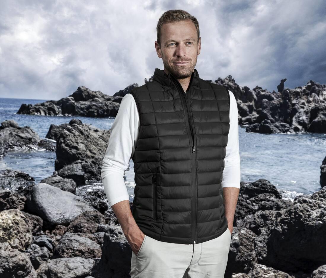 PROMODORO MEN'S PADDED VEST bedrukken met eigen logo