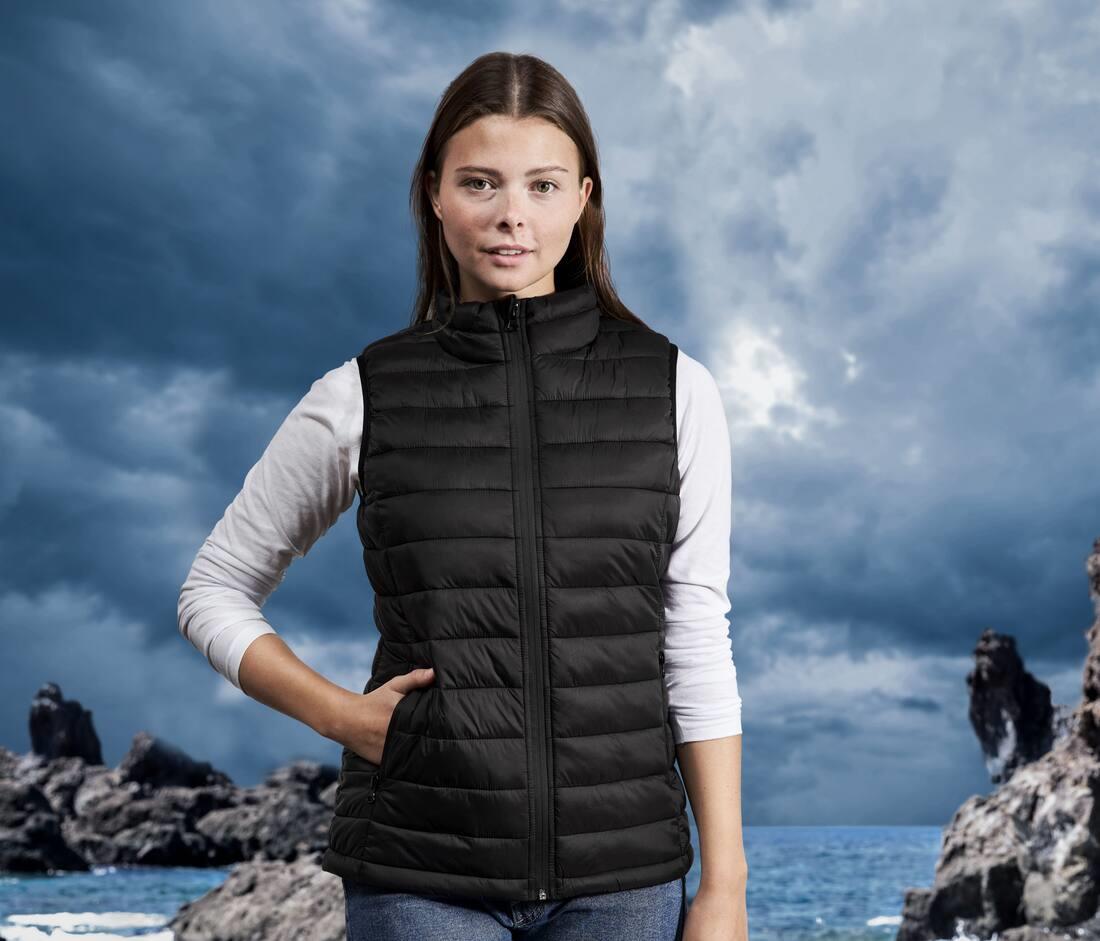 PROMODORO WOMEN'S PADDED VEST bedrukken met eigen logo