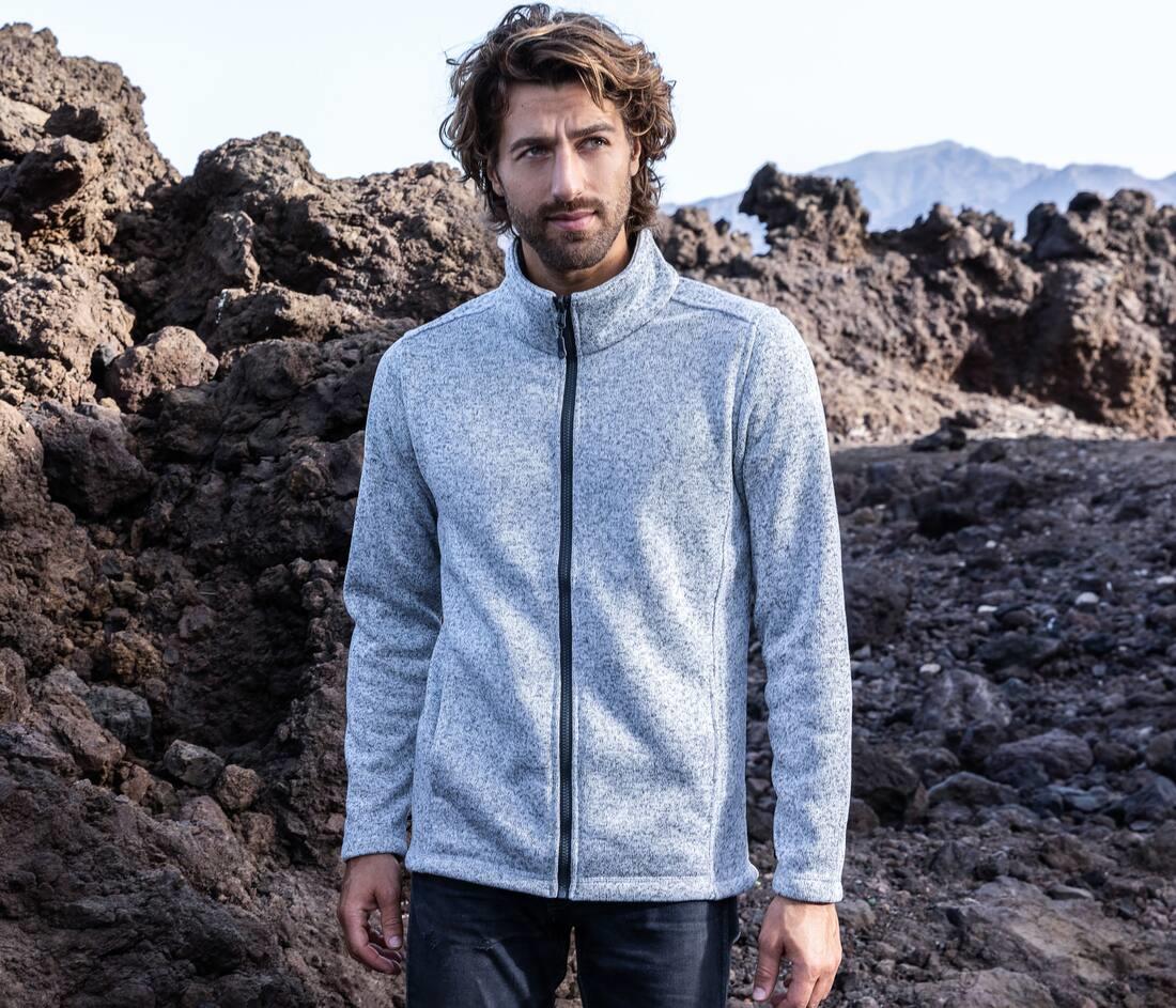 PROMODORO MEN’S KNIT FLEECE JACKET C+ bedrukken met eigen logo