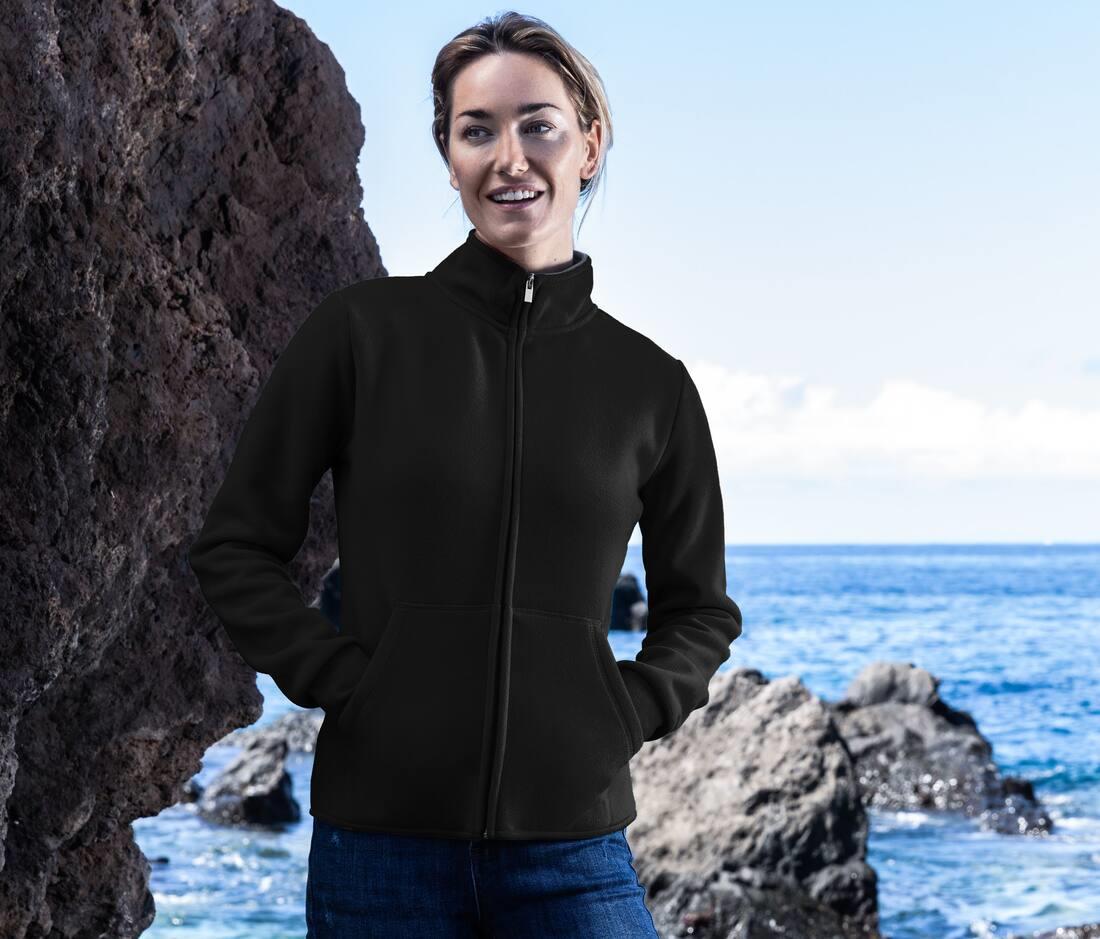 PROMODORO WOMEN’S DOUBLE FLEECE JACKET bedrukken met eigen logo