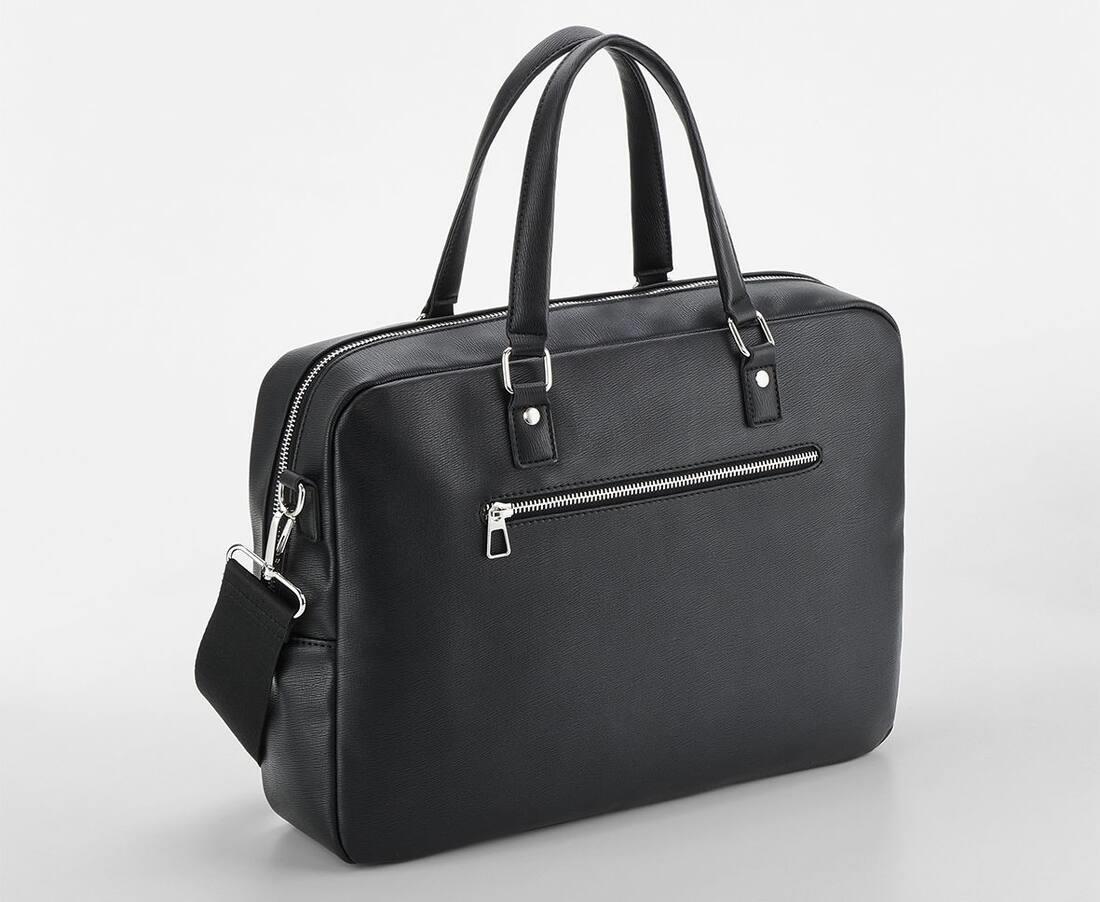 QUADRA TAILORED LUXE PU BRIEFCASE bedrukken met eigen logo