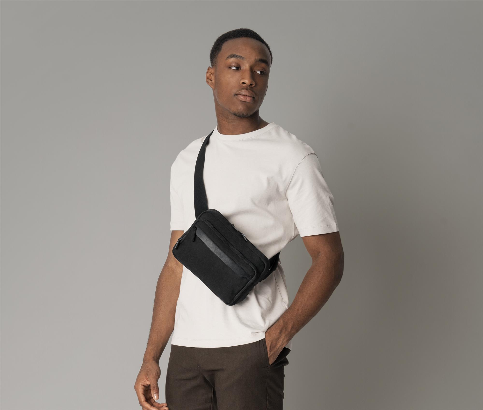 QUADRA AIRSIDE CROSS BODY BAG bedrukken met eigen logo