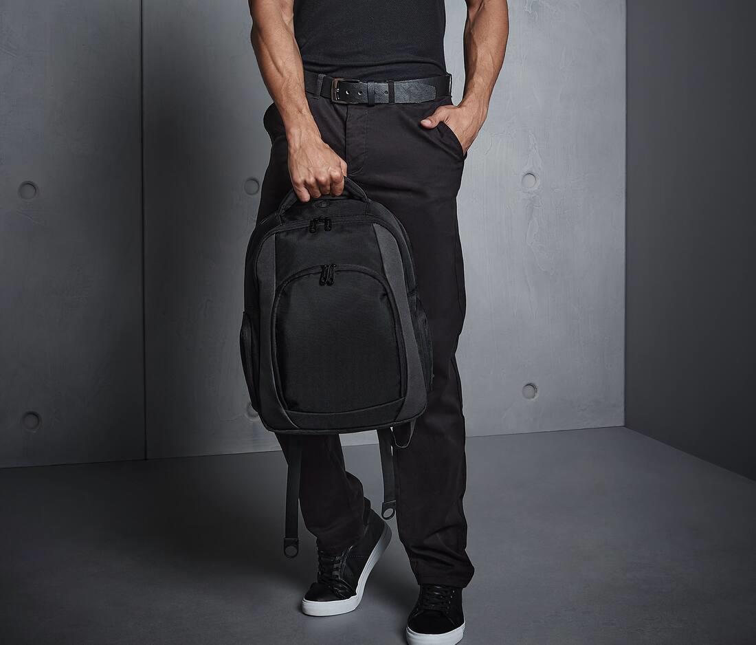 QUADRA TUNGSTEN™ LAPTOP BACKPACK bedrukken met eigen logo