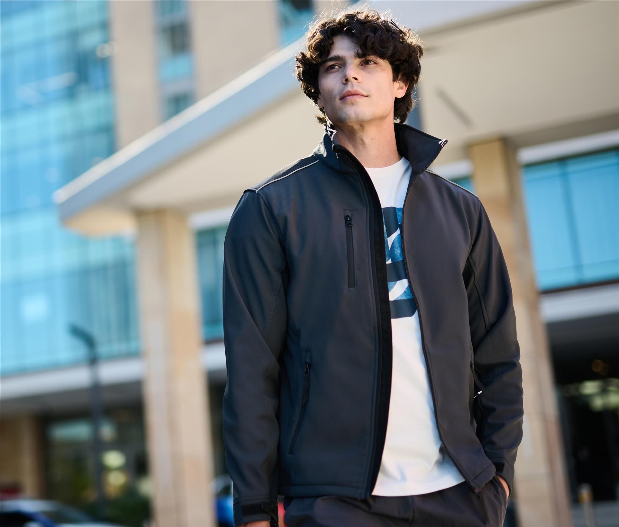 REGATTA SANDSTORM RIPSTOP SOFTSHELL bedrukken met eigen logo