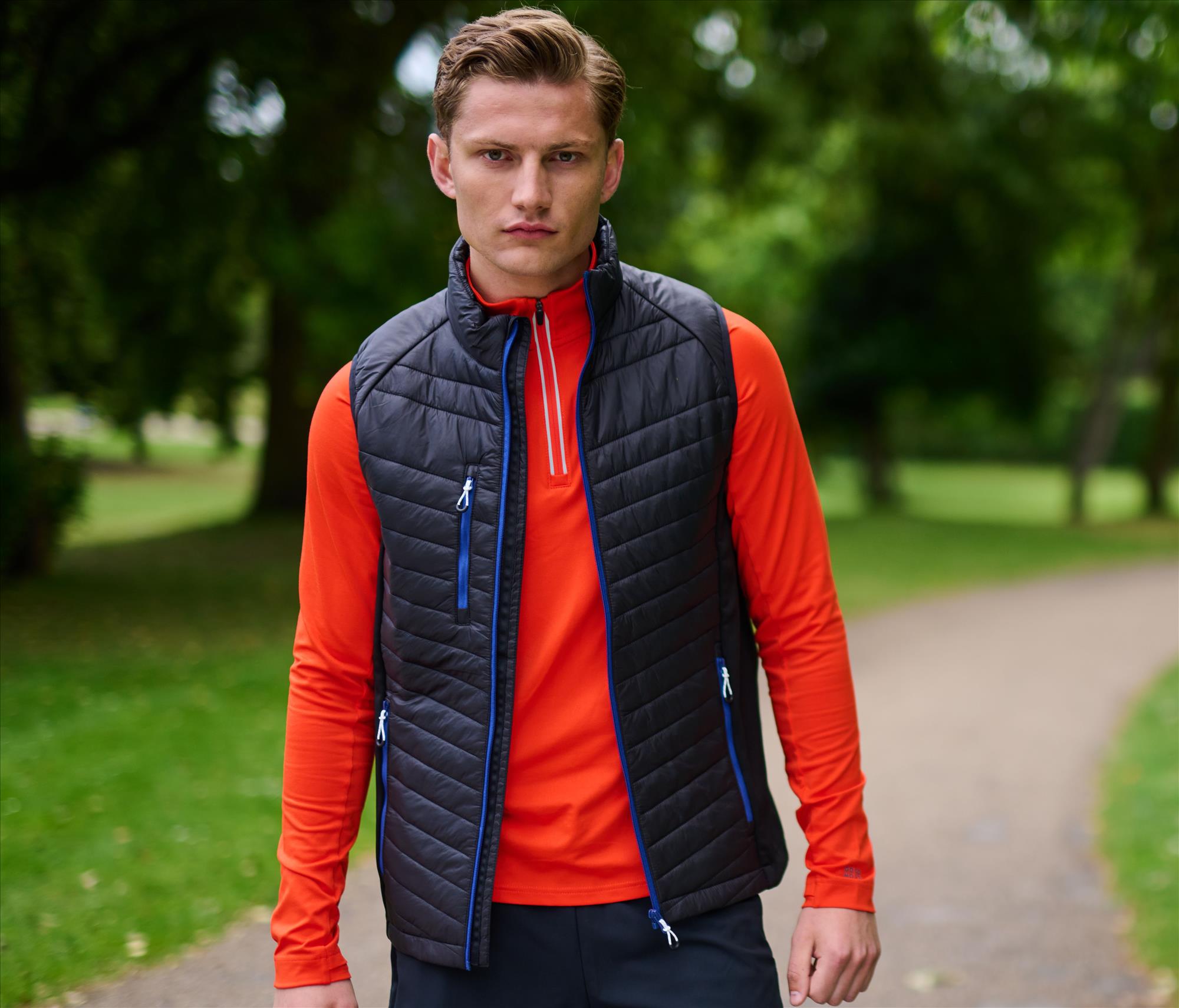 REGATTA MEN'S NAVIGATE HYBRID BODYWARMER bedrukken met eigen logo