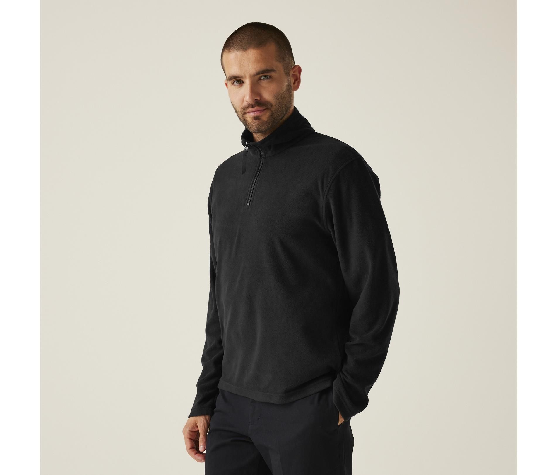 REGATTA MICRO ZIP NECK FLEECE bedrukken met eigen logo
