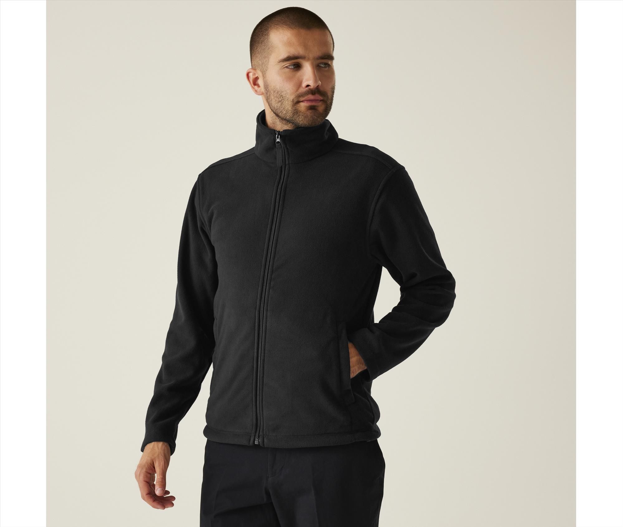 REGATTA MICRO FULL ZIP FLEECE bedrukken met eigen logo