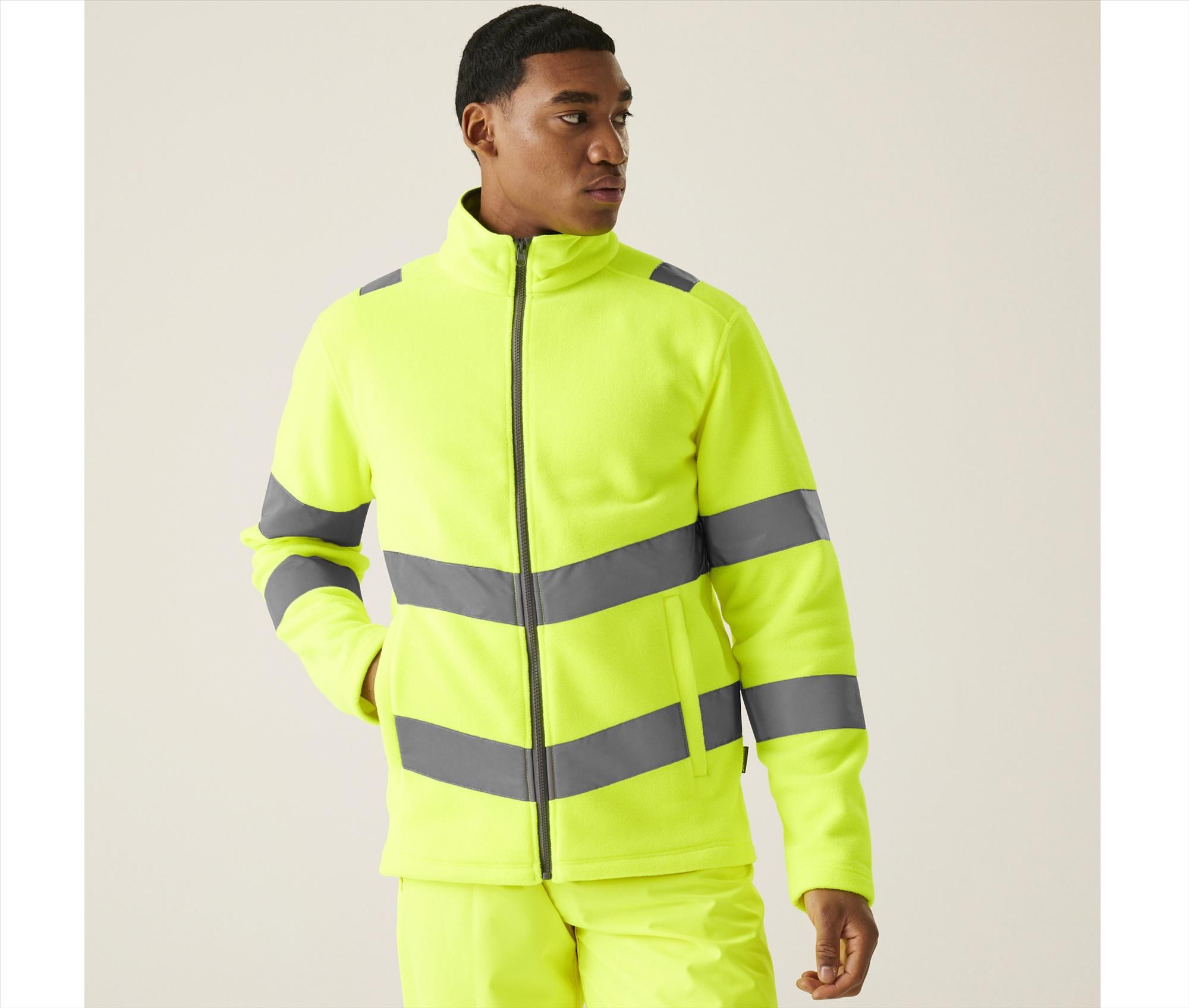 REGATTA HI-VIS PRO CONTRACT THOR FLEECE bedrukken met eigen logo