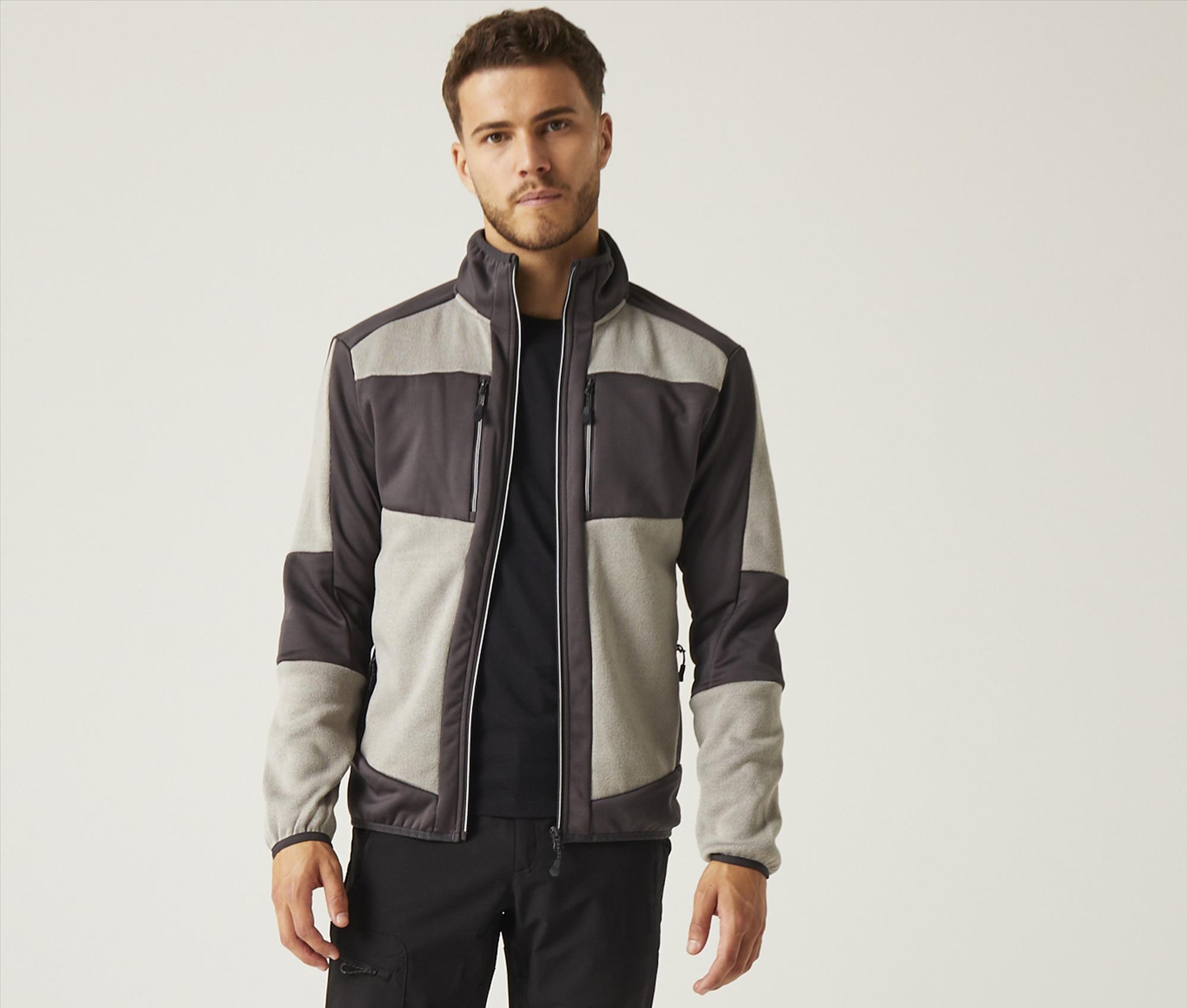 REGATTA E-VOLVE KNIT EFFECT STRETCH MIDLAYER bedrukken met eigen logo