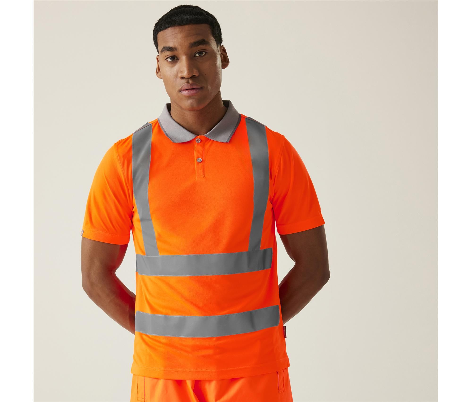 REGATTA HI-VIS PRO CONTRACT POLO bedrukken met eigen logo