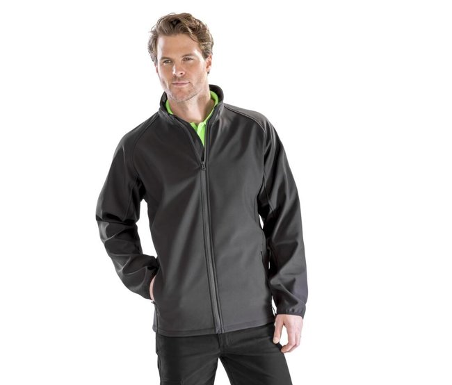 MENS PRINTABLE SOFTSHELL JACKET RESULT RS231