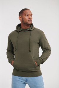 Russell Pure Organic High Col. Hooded Sweat Russell 9209M