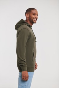 Russell Pure Organic High Col. Hooded Sweat Russell 9209M