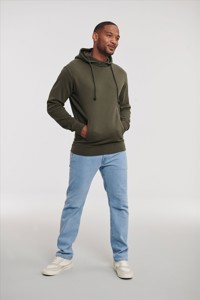 Russell Pure Organic High Col. Hooded Sweat Russell 9209M