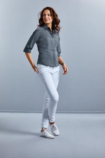 Russell Ladies ¾ sl. Fit. Polycot. Pop. Shirt Russell 9926F