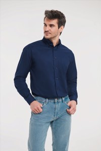 Russell Men LSL Clas. Oxford Shirt Russell 9932M