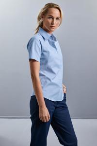 Russell Ladies Shortsleeve Clas. Oxford Shirt Russell 9933F