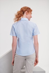 Russell Ladies Shortsleeve Clas. Oxford Shirt Russell 9933F