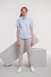 Russell Ladies Shortsleeve Clas. Oxford Shirt Russell 9933F