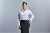 Russell Ladies LSL Tailored Ultimate Non-Iron Shirt Russell 9956F