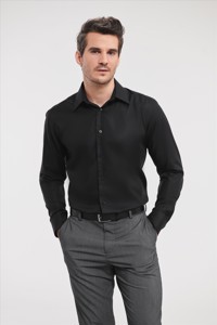 Russell Men LSL Tailored Ultimate Non-Iron Shirt Russell 9958M