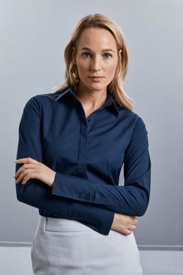 Russell Ladies LSL Fitted Ultimate Stretch Shirt Russell 9960F