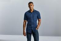 Russell Men SS Fitted Ultimate Stretch Shirt Russell 9961M