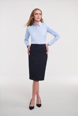 Russell Ladies LSL Tailored Herringbone Shirt Russell 9962F