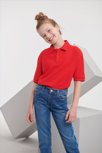 Russell Children's Classic Polycot. Polo Russell Athletic 9539B