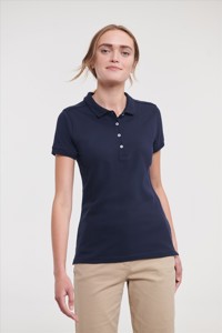 Russell Ladies Fitted Stretch Polo Russell Athletic 9566F
