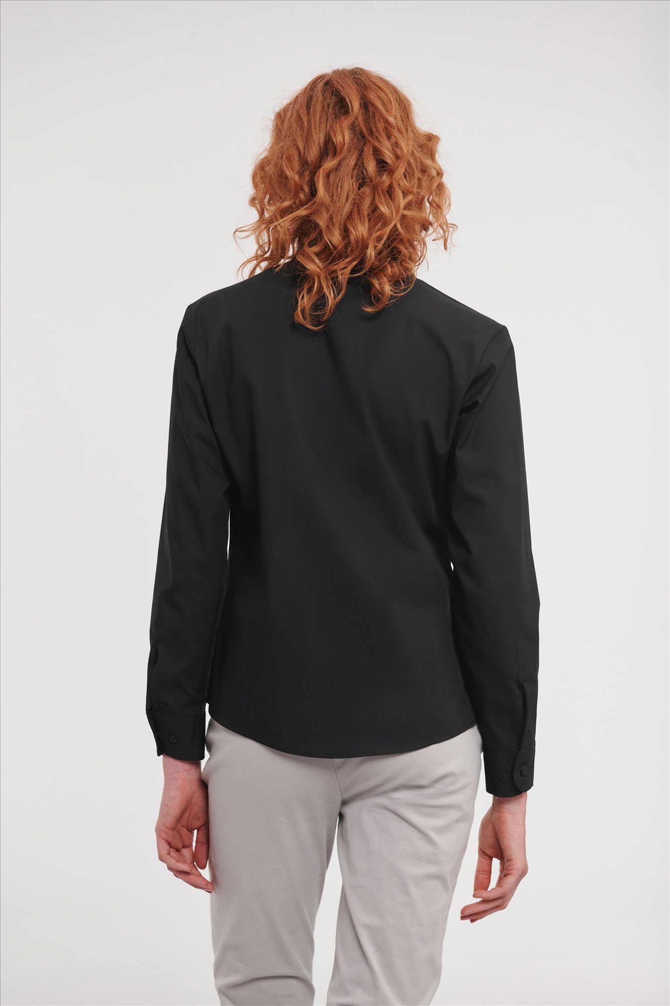 Russell Ladies LSL Classic Pure Cotton Poplin Shirt