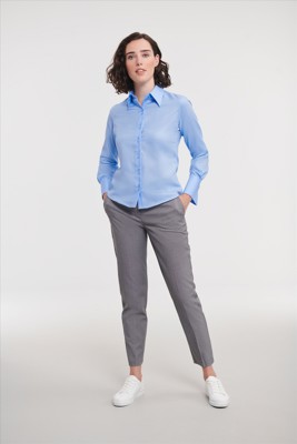 Russell Ladies LSL Tailored Ultimate Non-Iron Shirt Russell Athletic 9956F