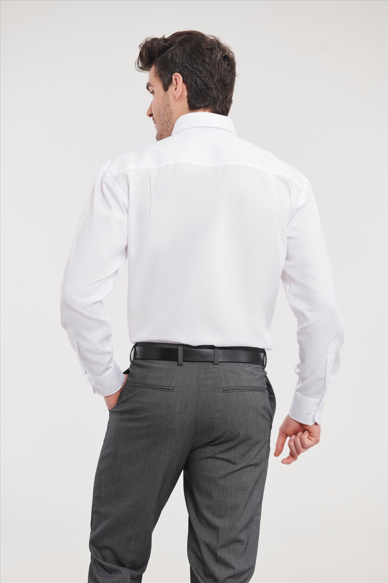 Russell Men LSL Clas. Ultimate Non-Iron Shirt — afbeelding 3