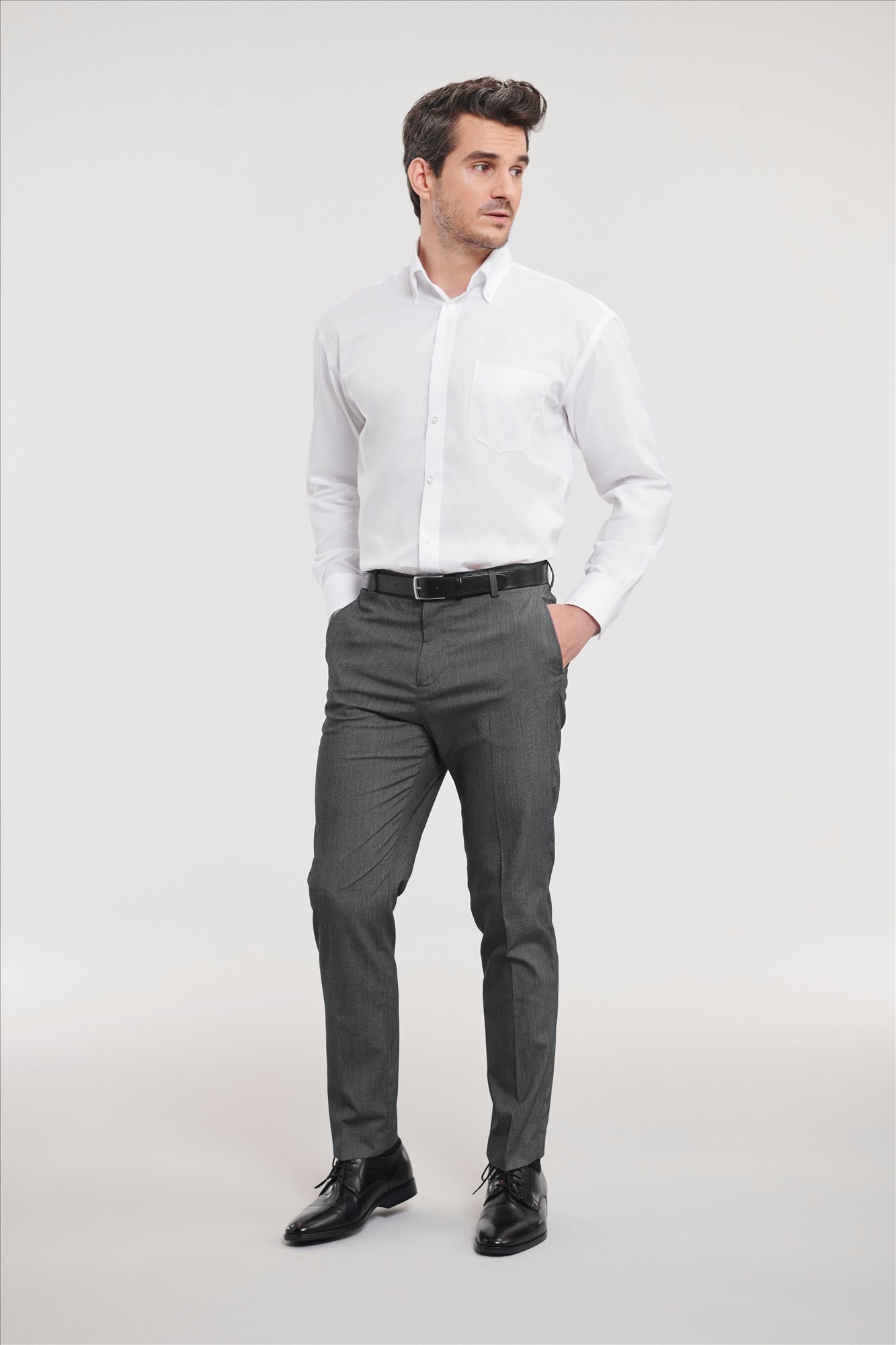 Russell Men LSL Clas. Ultimate Non-Iron Shirt