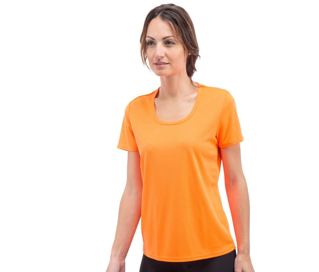 SANS ETIQUETTE LADIES' NO LABEL SPORT TEE-SHIRT bedrukken met eigen logo
