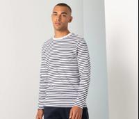 UNISEX LONG SLEEVED STRIPED T SKINNIFIT MEN SF204