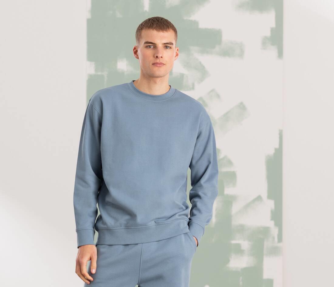 SKINNIFIT MEN UNISEX SUSTAINABLE FASHION SWEAT bedrukken met eigen logo
